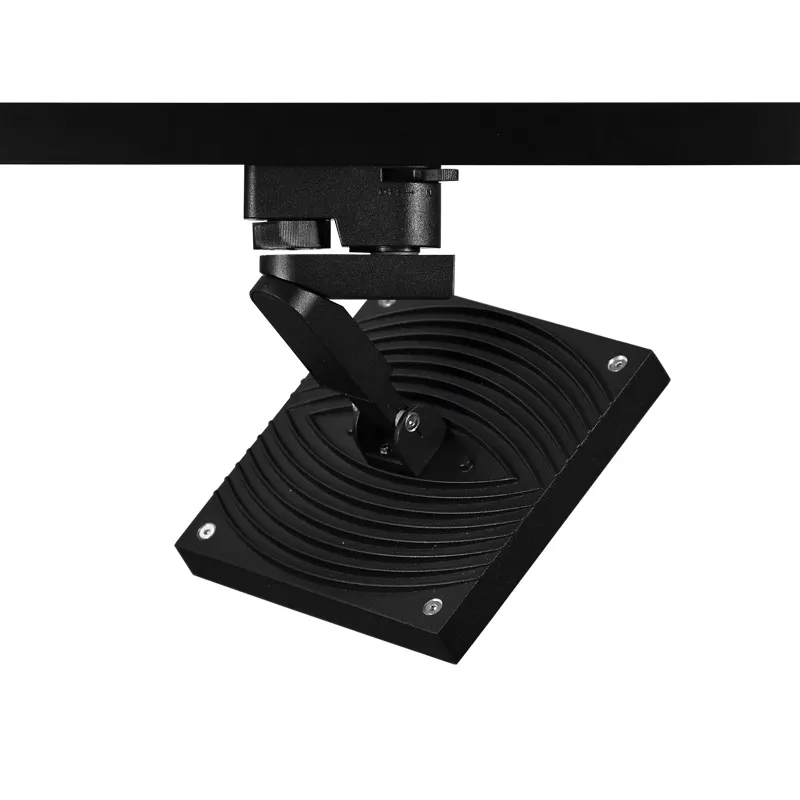 Adjustable Surface-Mounted Aluminum COB LED Track Spotlight 10-20W