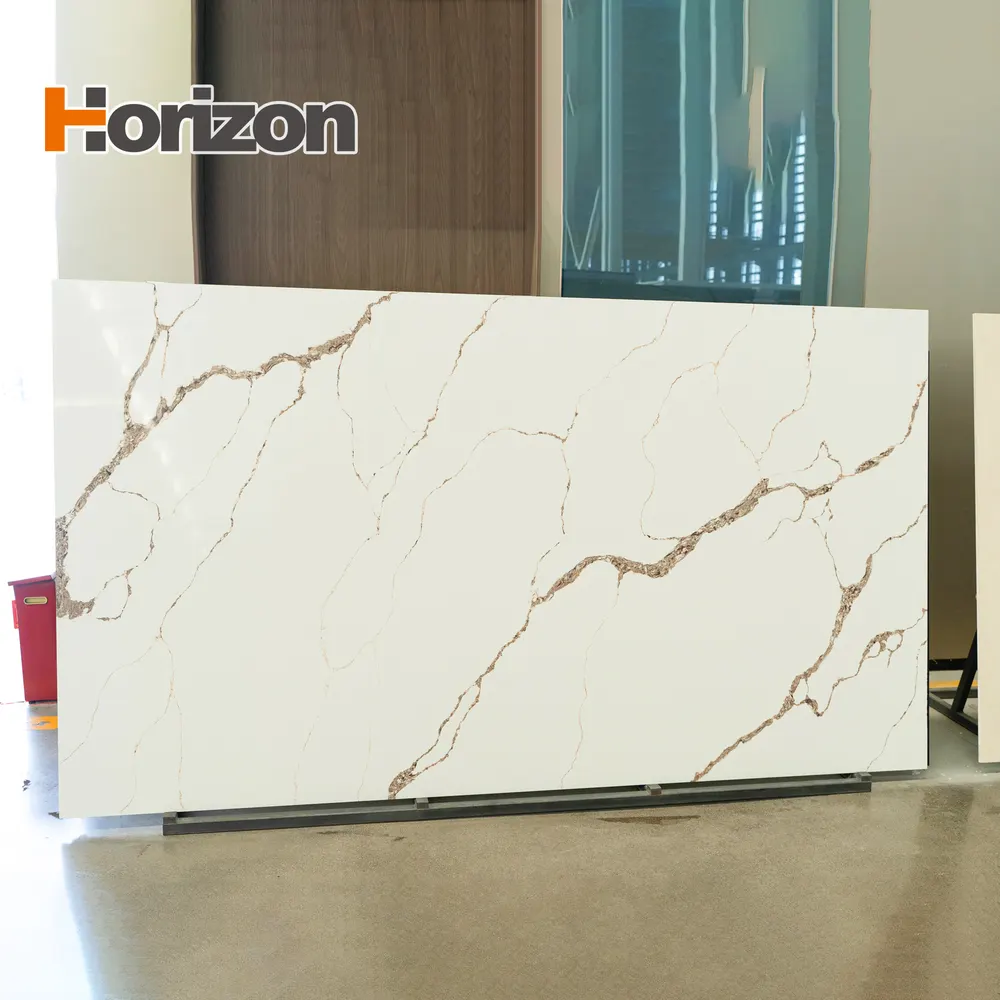 Calacatta Engineered Quartz Slab 3200x1600mm