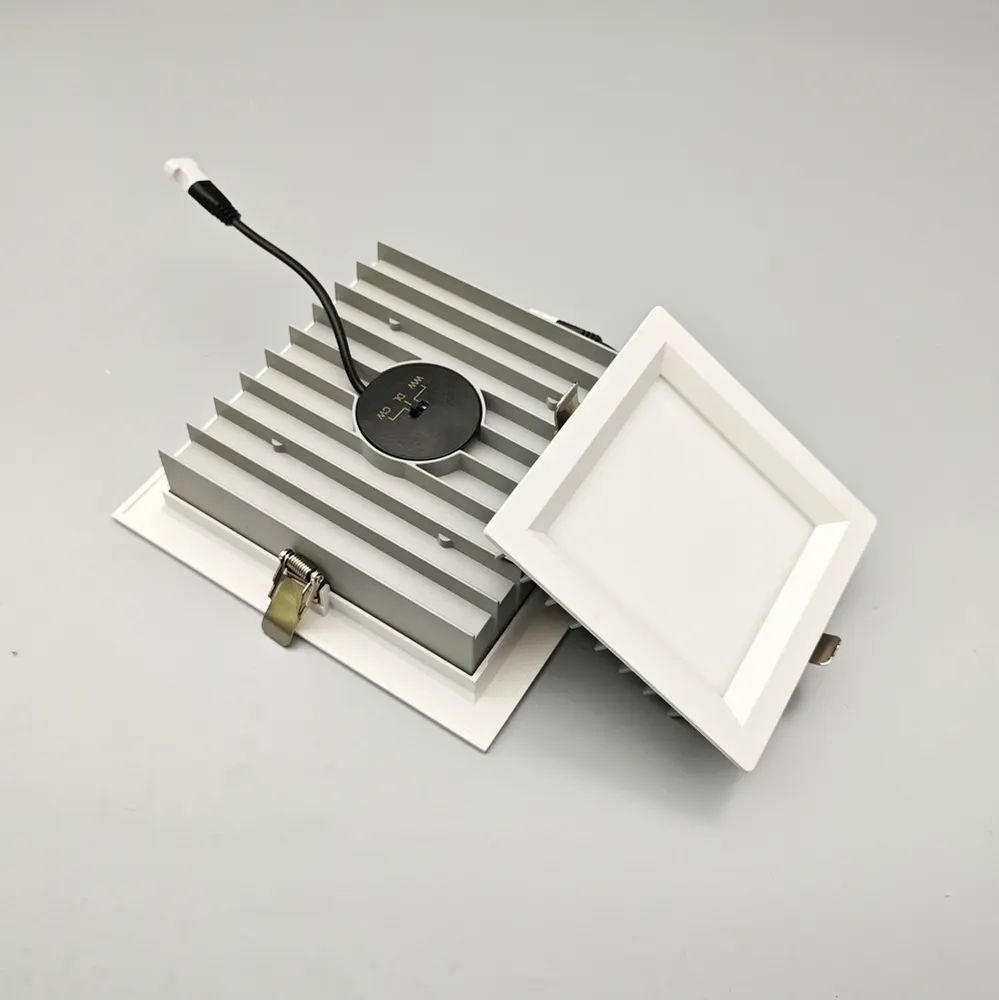 Adjustable Slim Zigbee DALI LED Downlight White/Black 12-40W