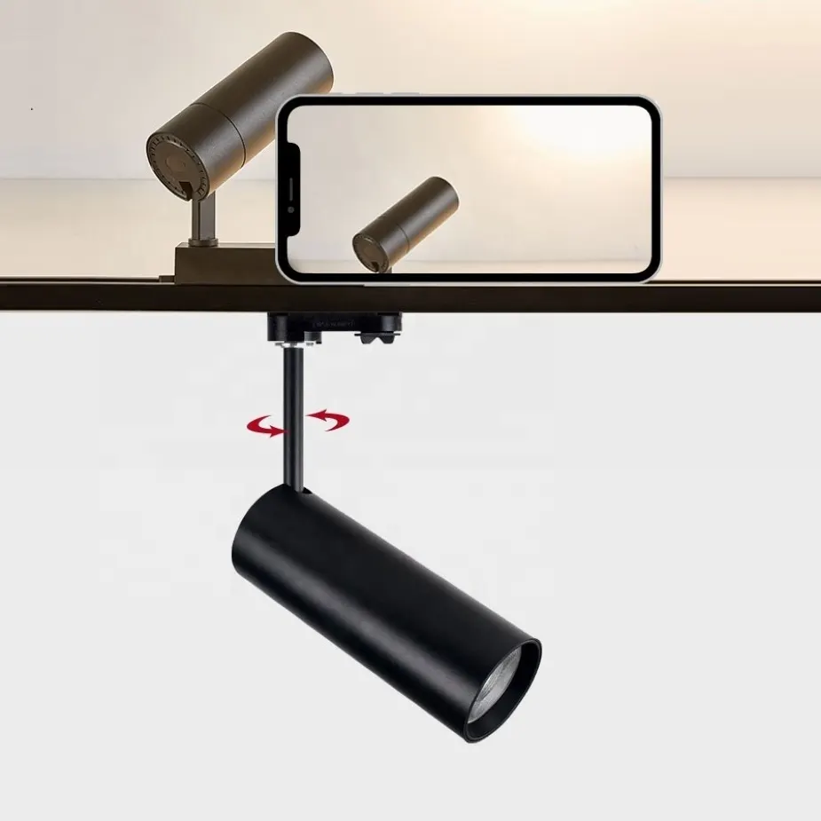 Adjustable Aluminum LED Track Spotlight 8-35W