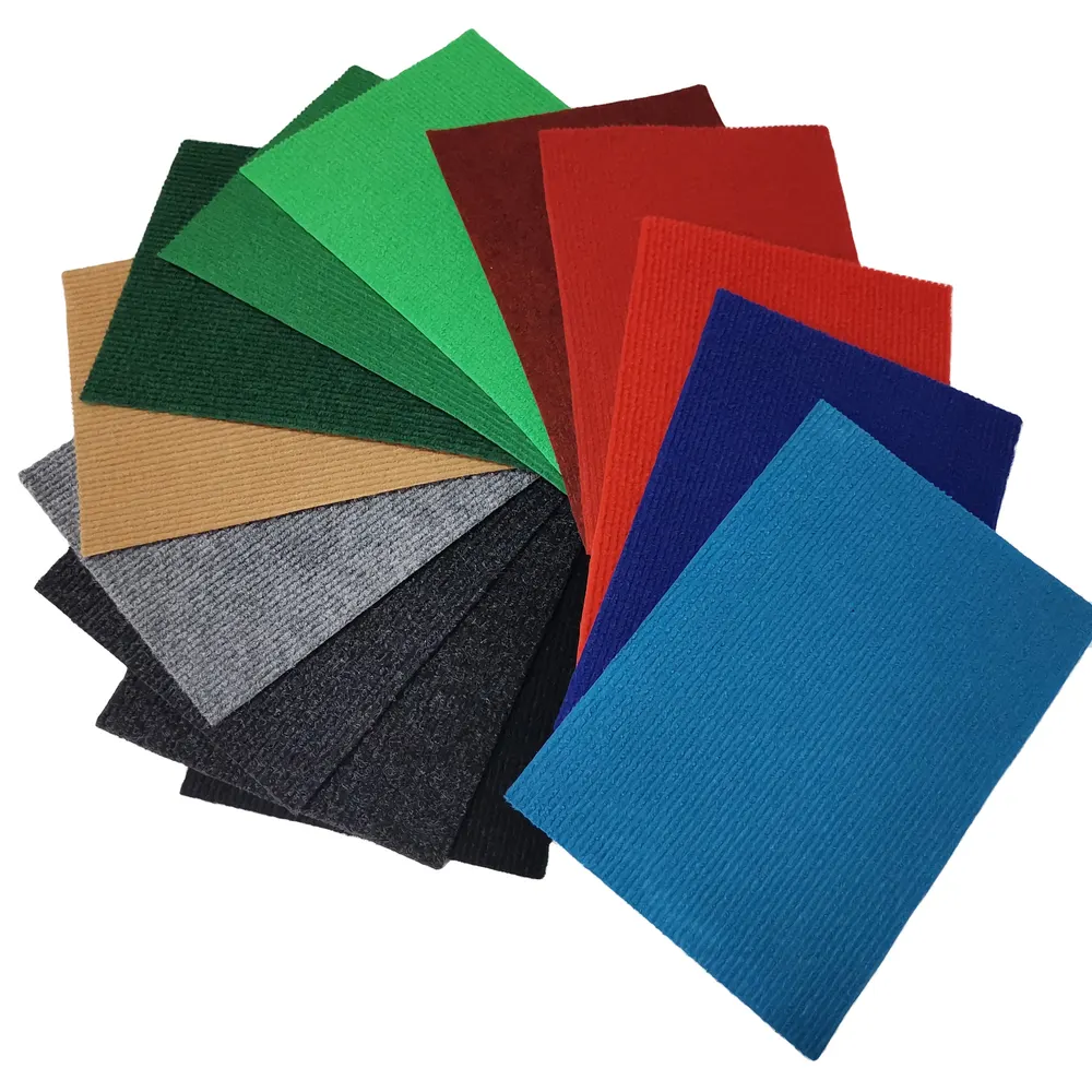 Ribbed Polyester Exhibition And Event Carpet