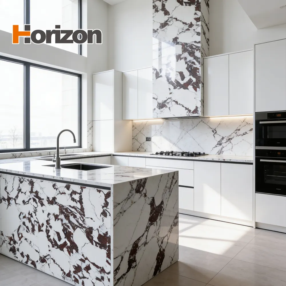 White Engineered Quartz Slab 3200x1600mm