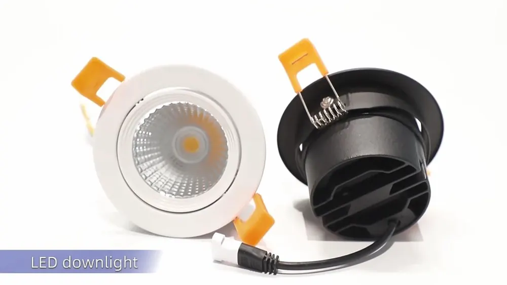 Adjustable Dimmable Recessed LED Downlight 5-15W