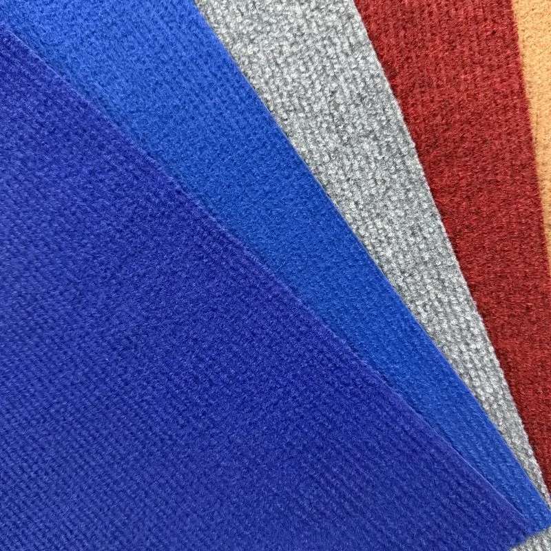 Ribbed Polyester Exhibition And Event Carpet