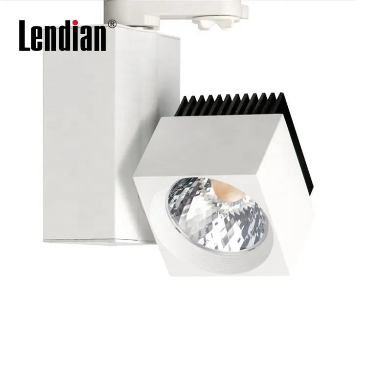 Aluminum LED Track Spotlight Black/White 30/40W 220V/240V