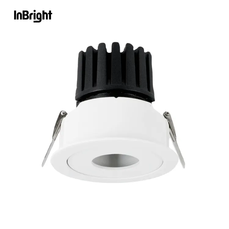 Dimmable Recessed Aluminum COB LED Downlight 8/15W IP65