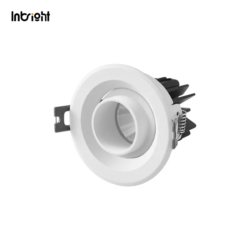Recessed Round Aluminum COB LED Downlight 8-25W