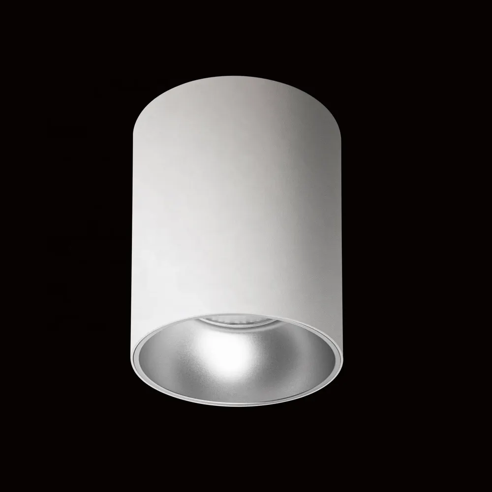 Anti-Glare Surface-Mounted Square LED Downlight Black/White IP65