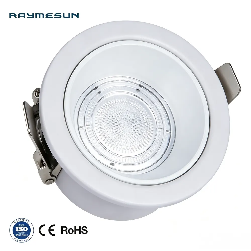 Recessed Aluminum LED Downlight White 12W 220V