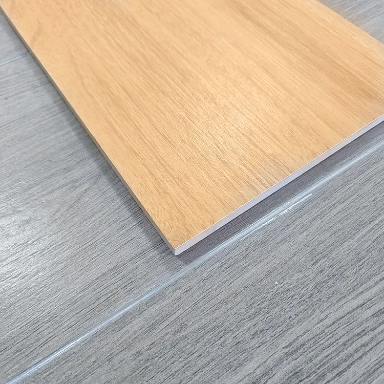 Non-Slip Wood-Look Ceramic Floor Tile 150x800mm