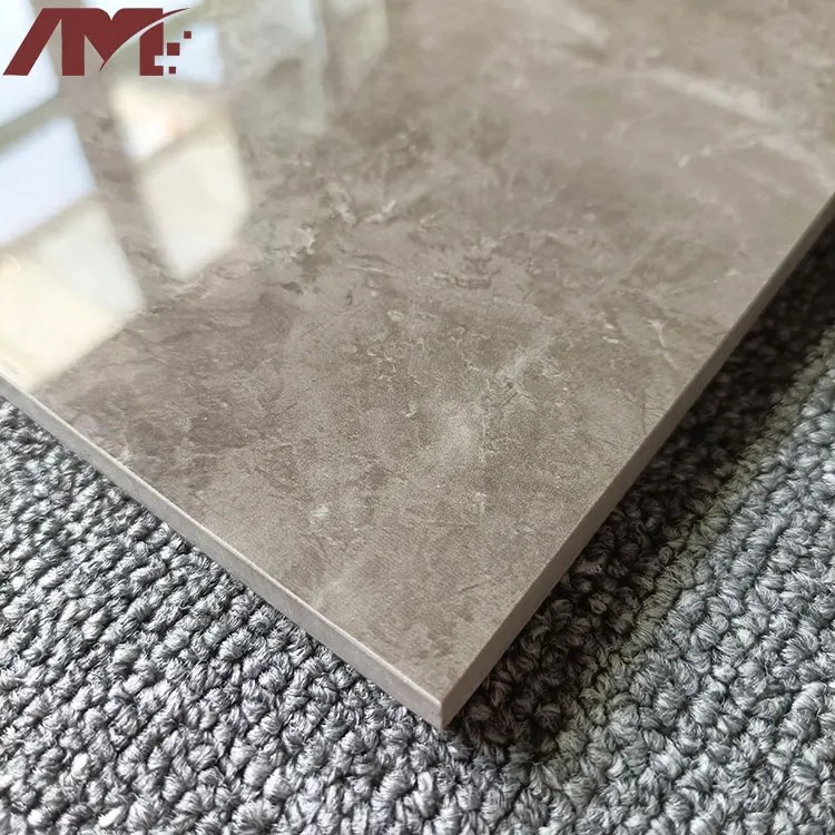 Non-Slip Stone-Look Polished Porcelain Floor Tile 600x600mm
