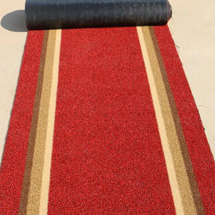 PVC Carpet Roll 4-7mm Thick With PVC Backing