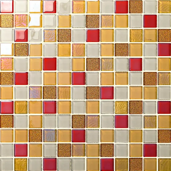White/Blue Porcelain Mosaic Tile