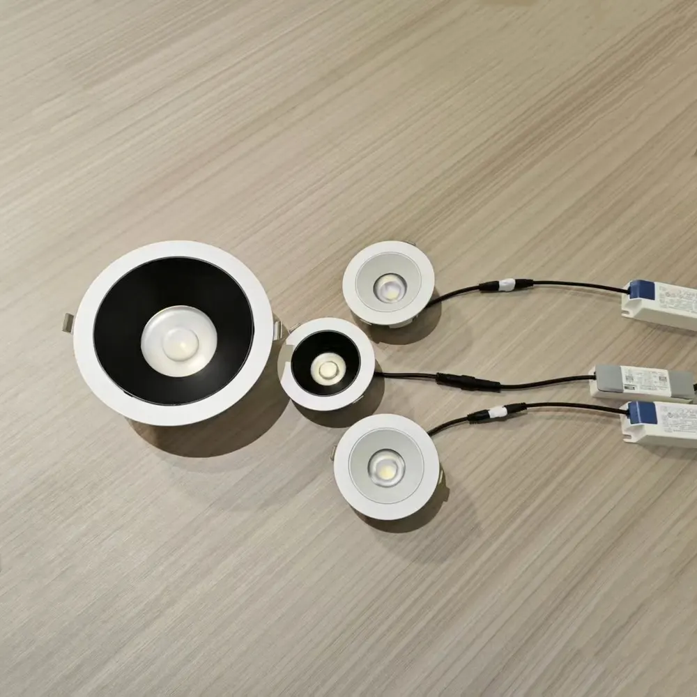 Anti-Glare Recessed Aluminum COB LED Downlight 7-40W product sample