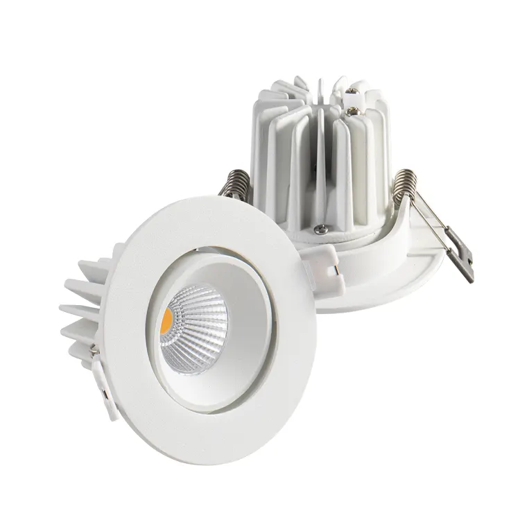 Anti-Glare Adjustable Dimmable Recessed LED Downlight 8W IP65