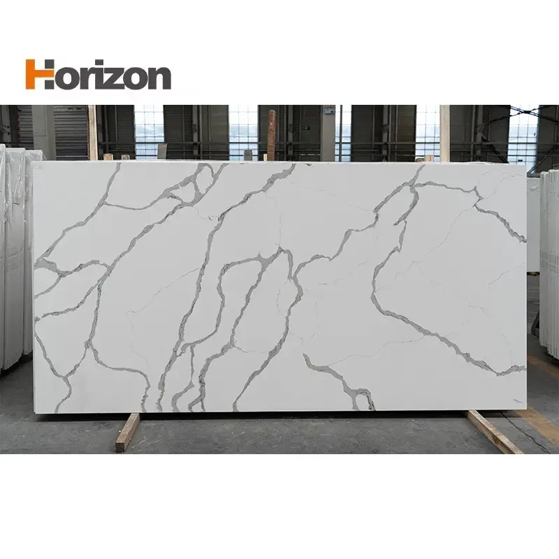 Calacatta Engineered Quartz Slab 3200x1600mm