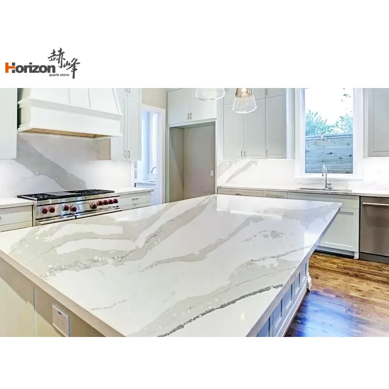 Calacatta Engineered Quartz Slab 3200x1600mm
