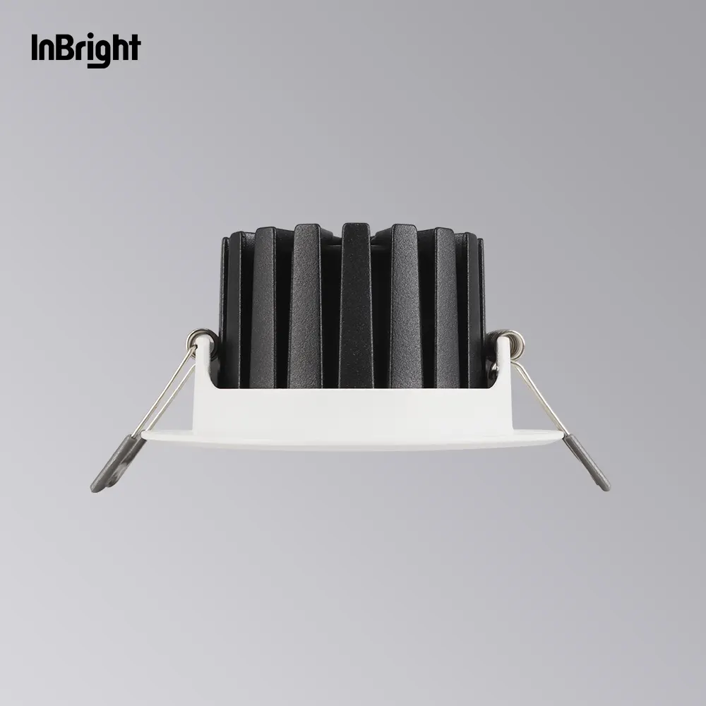 Anti-Glare Dimmable Recessed Round LED Downlight 10-25W IP65