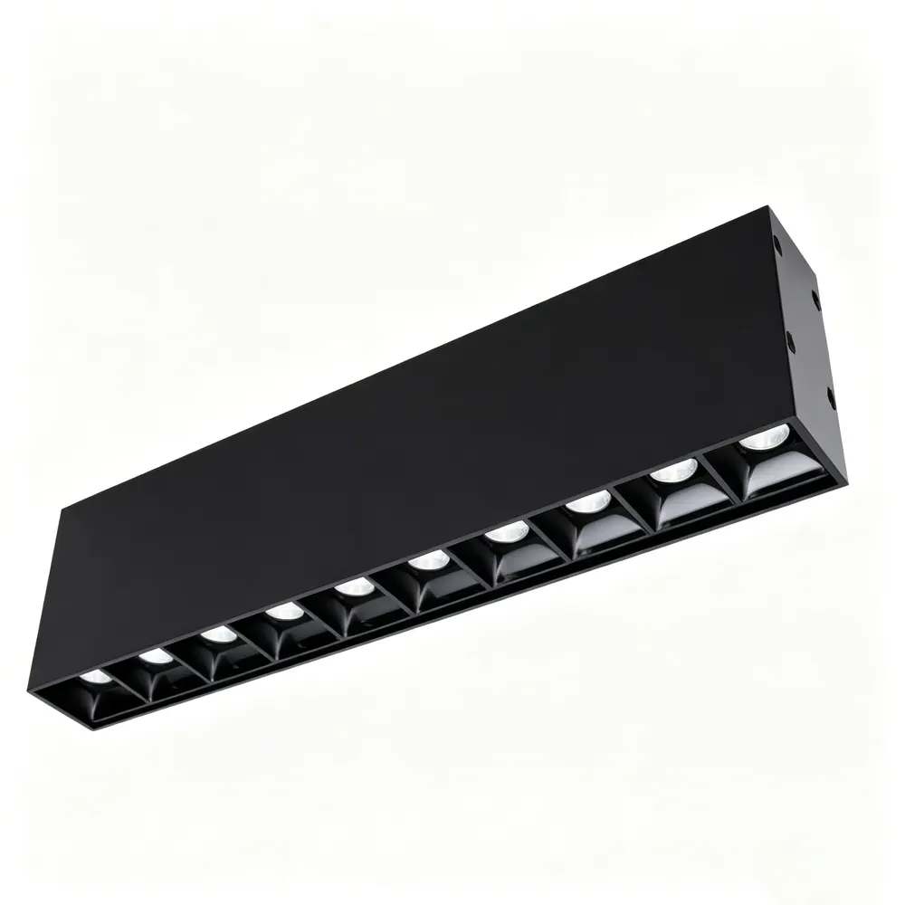 Recessed/Surface-Mounted Aluminum LED Grille Spotlight product sample