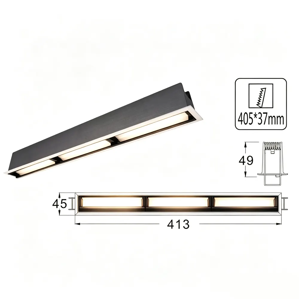 Aluminum LED Grille Spotlight
