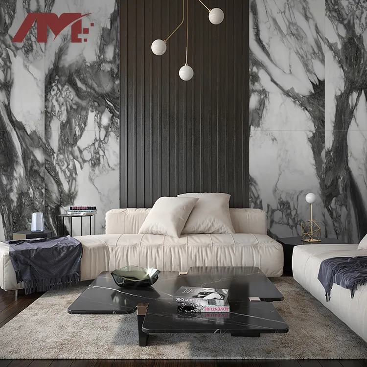 Marble-Look Porcelain Floor Tile 800x1400mm