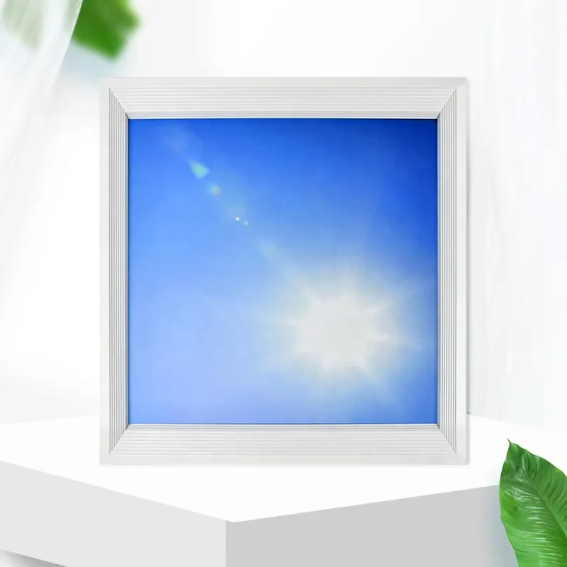 Smart Recessed Aluminum LED Sky Panel Light 185-245V product sample