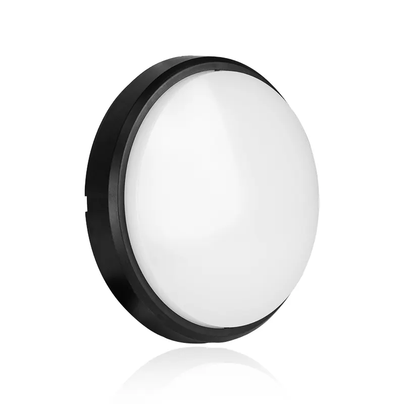 LED Bulkhead Light Black/White 12-24W 85-265V IP65