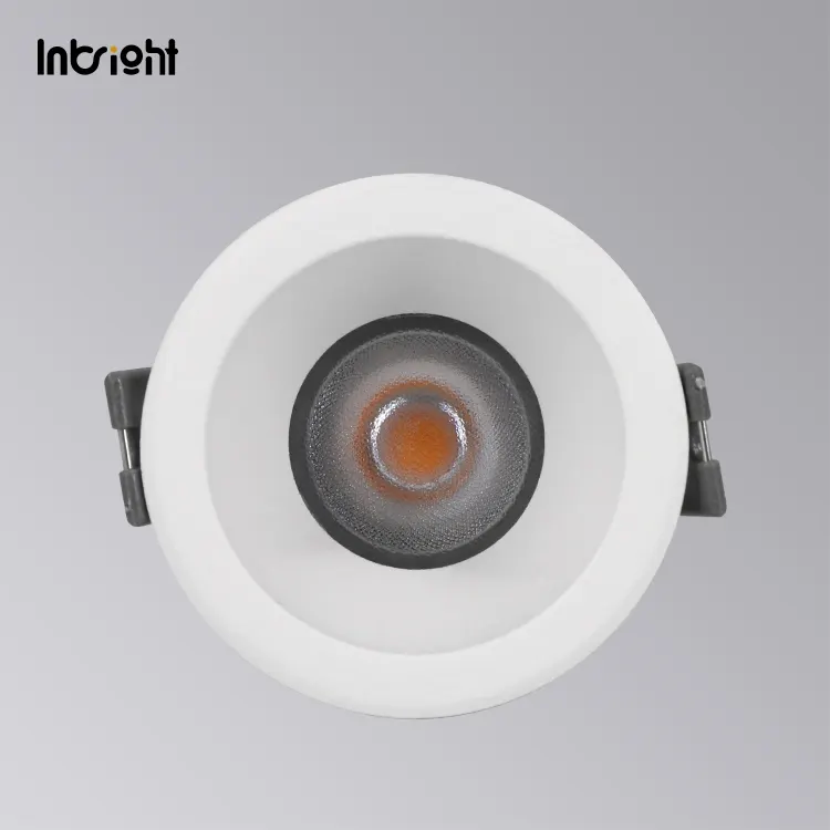 Dimmable Recessed Aluminum COB LED Downlight IP65