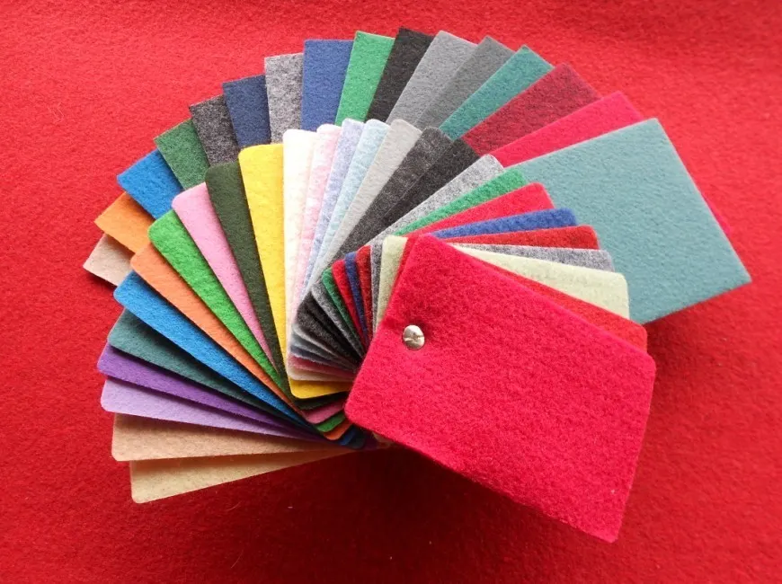 Polyester Floor Carpet 3-10mm Thick With Latex Backing