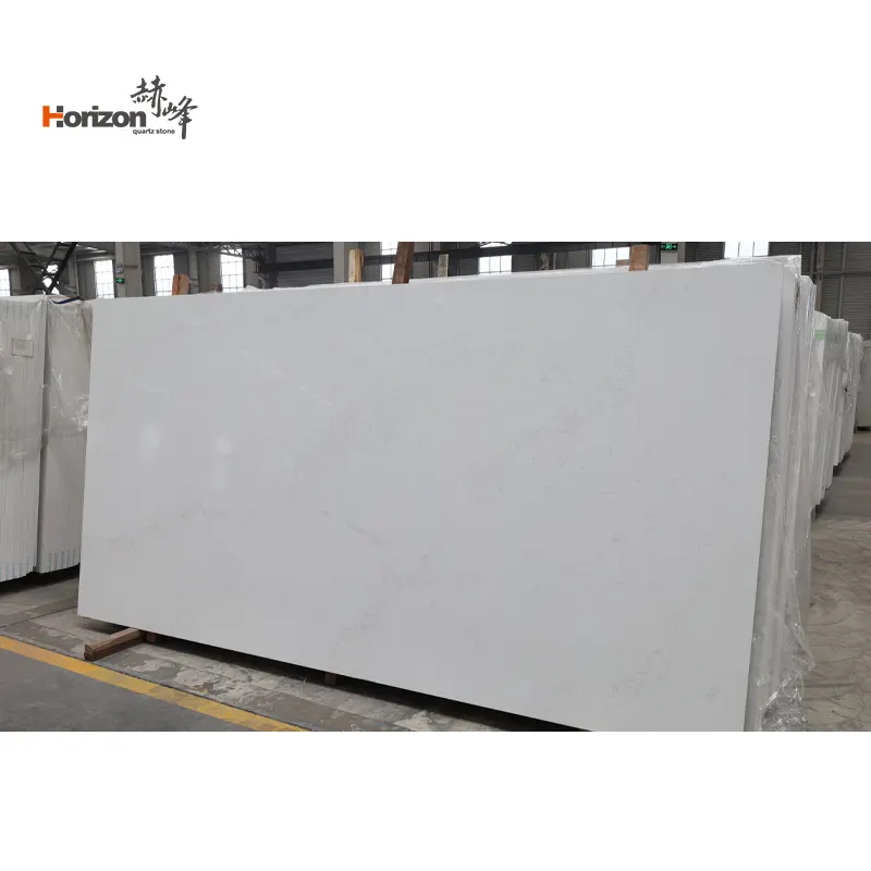 White Engineered Quartz Slab 3200x1600mm