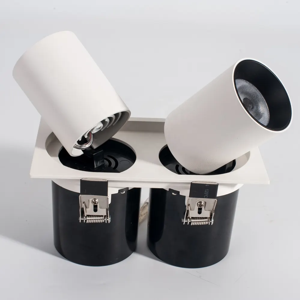 Adjustable Recessed Aluminum LED Downlight 15-50W