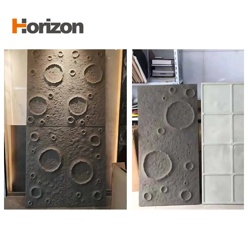 Mushroom-Texture PU Stone-Look Wall Panel