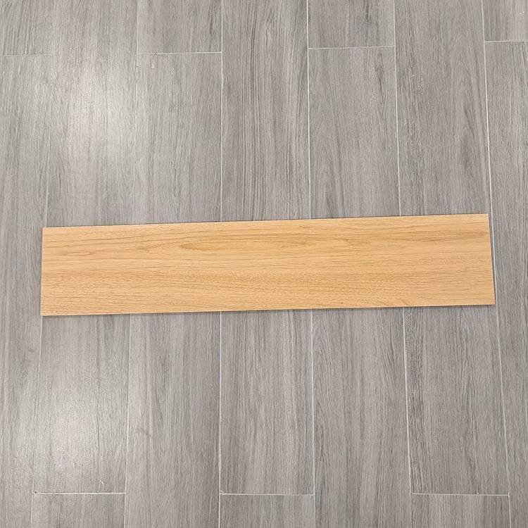 Non-Slip Wood-Look Ceramic Floor Tile 150x800mm