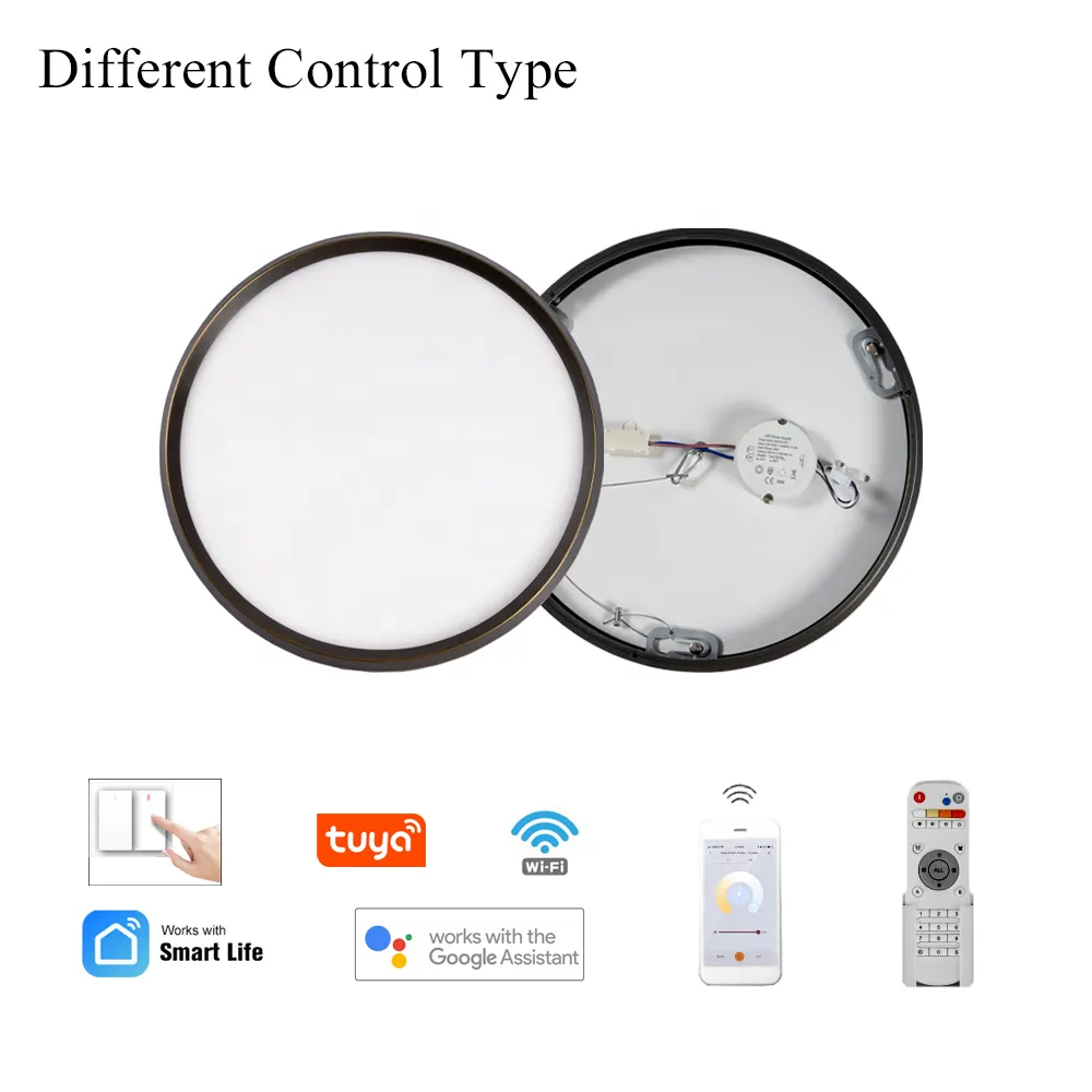 Tuya Zigbee Aluminum LED Ceiling Light 30-72W