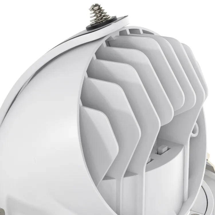 Adjustable Recessed Round COB LED Downlight 20-50W