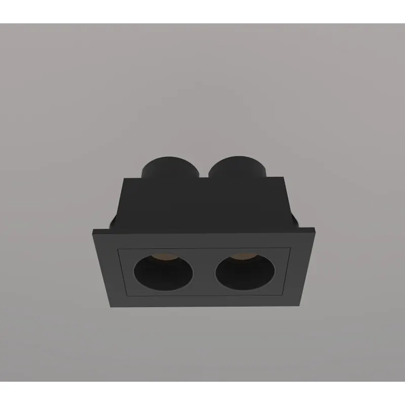 Anti-Glare Adjustable Recessed Square LED Downlight 4W