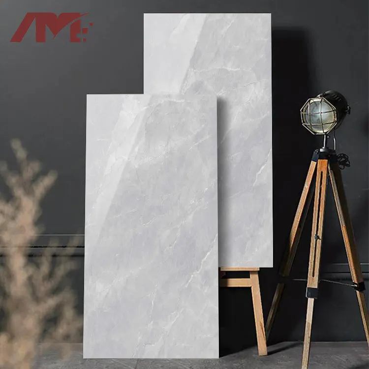 Marble-Look Polished Sintered Stone Slab 750x1500mm