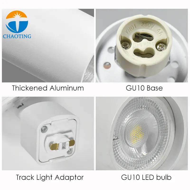Aluminum Surface-Mounted LED Downlight GU10 3-7W