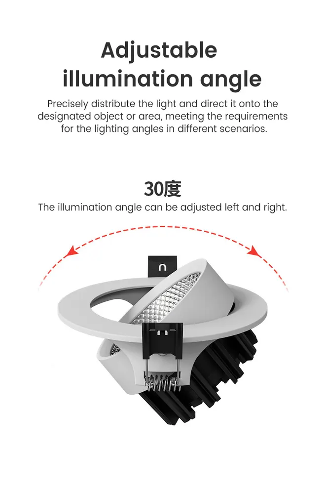 Surface-Mounted Aluminum LED Downlight 7-30W
