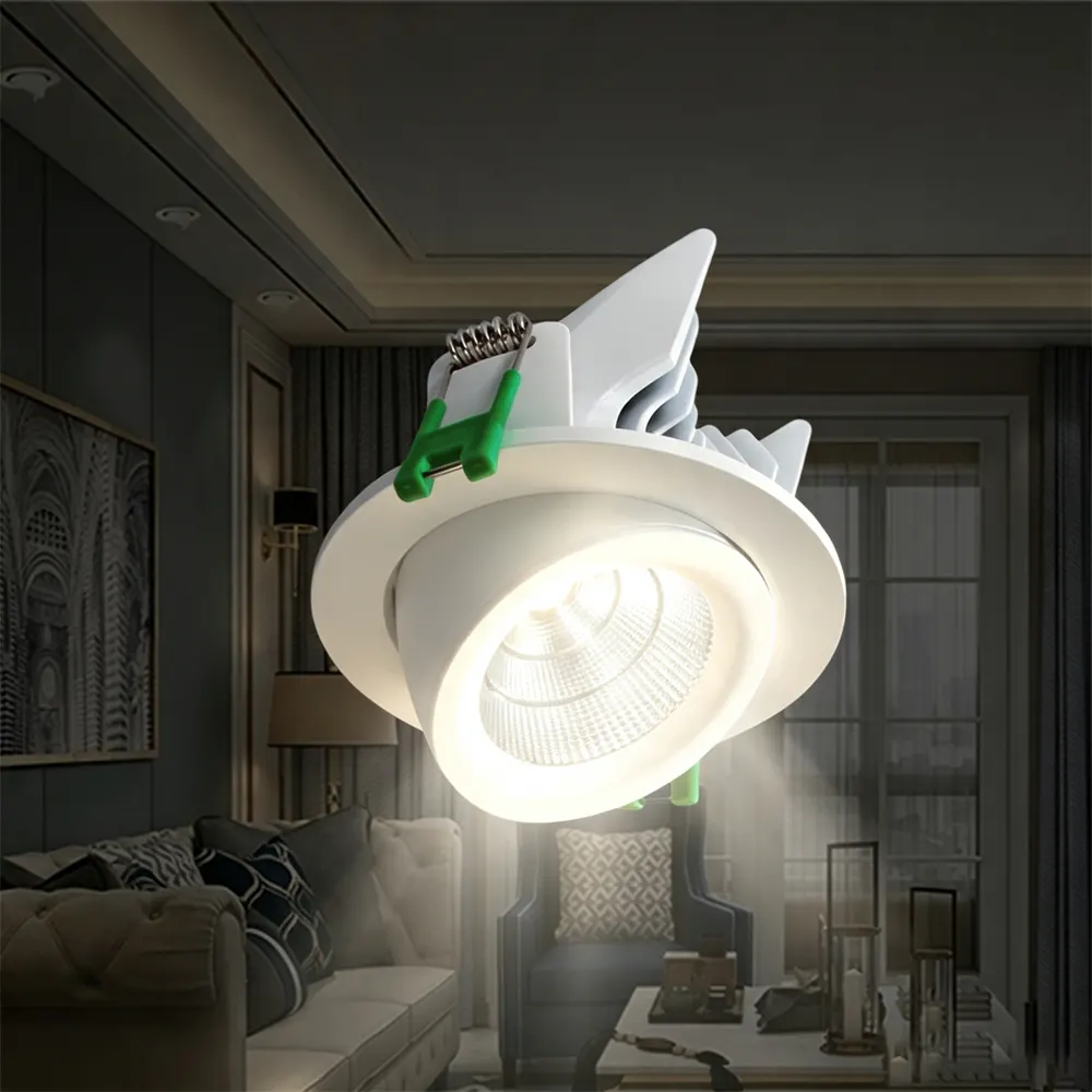 Adjustable Recessed Aluminum LED Downlight