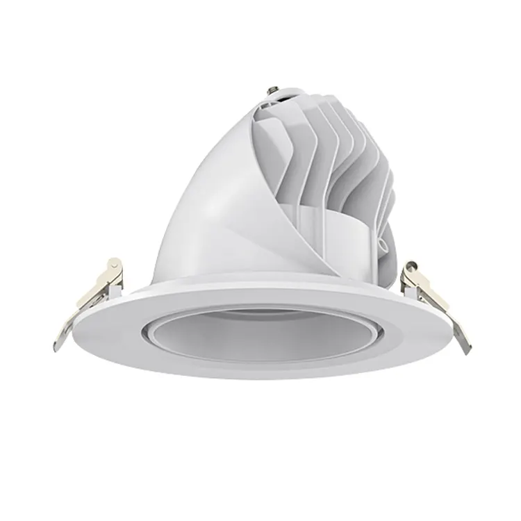 Adjustable Recessed Round COB LED Downlight 20-50W