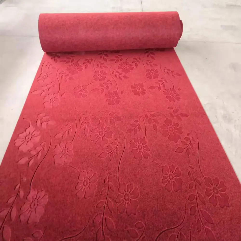 Nonwoven Polyester Floor Carpet 1-8mm Thick