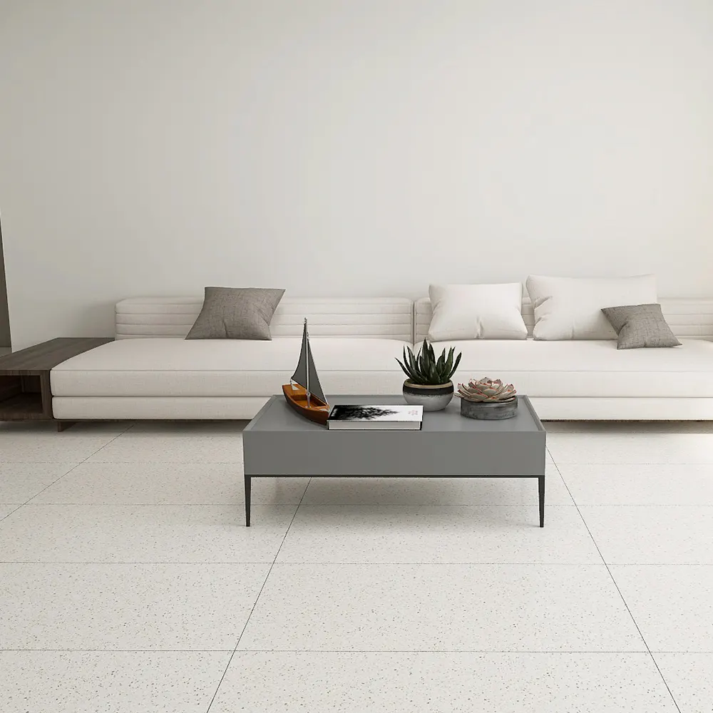 Non-Slip Terrazzo-Look Matte Porcelain Outdoor Tile 600x1200mm