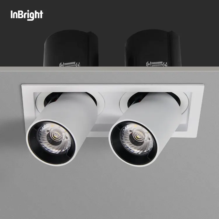 Recessed Aluminum LED Downlight 7-35W