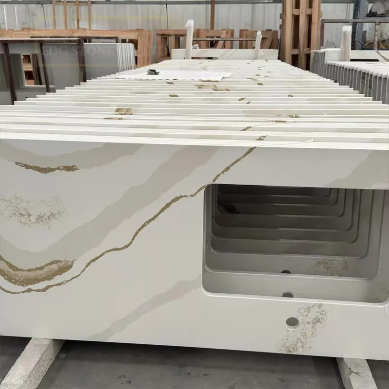 White Engineered Quartz Slab 3200x1600mm
