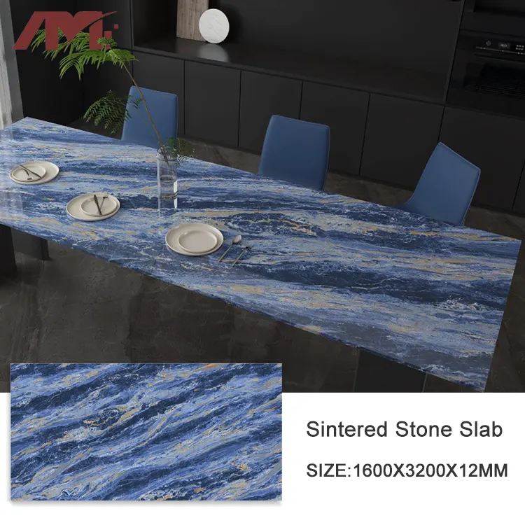 Marble-Look Porcelain Floor Tile 1600x3200mm