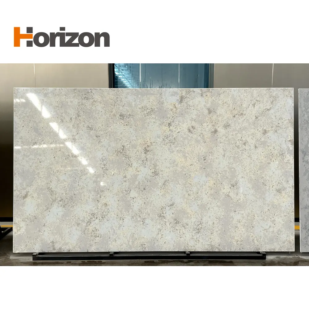 Jade-Look White Engineered Quartz Slab 3200x1600mm
