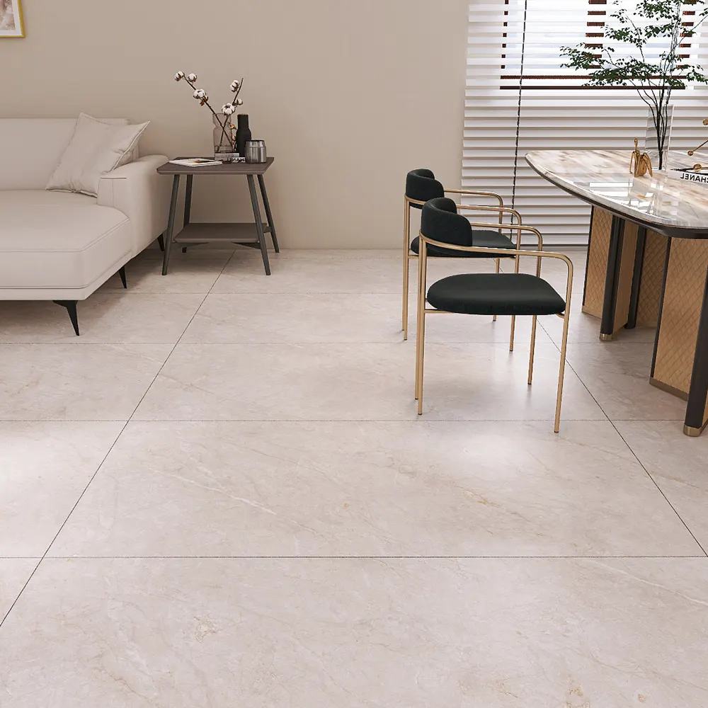 Stone-Look Glazed Porcelain Floor Tile 750x1500mm