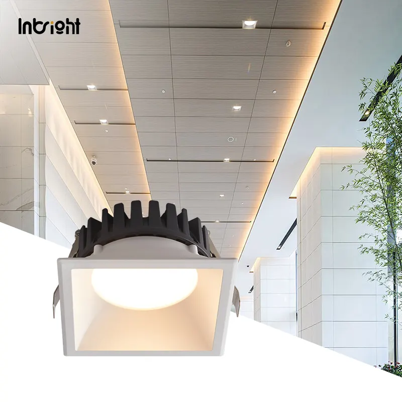 Smart Dimmable Recessed Square LED Downlight 20-42W