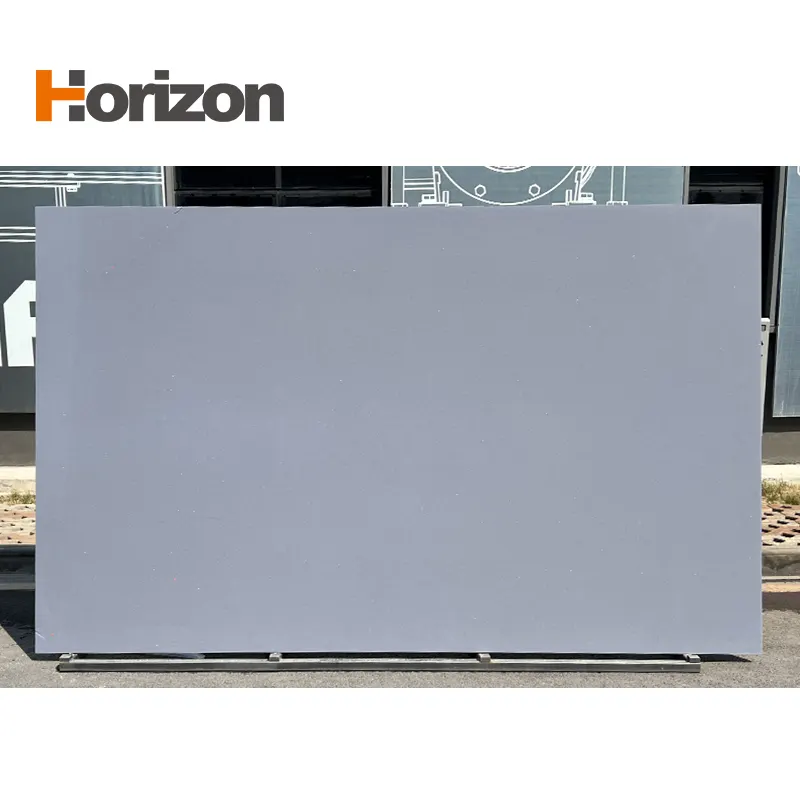 Gray/White Engineered Quartz Slab 3200x1600mm